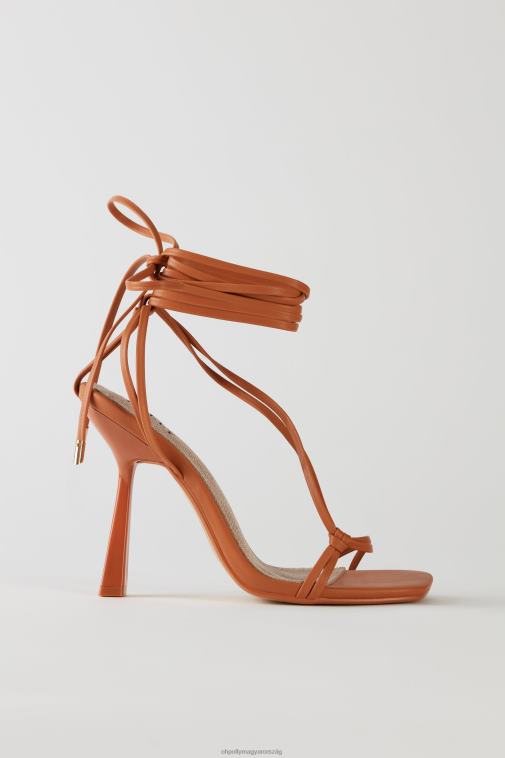 nők Oh Polly Cser pakolás alatt műbőr fűzős sarkú 6F8P8834