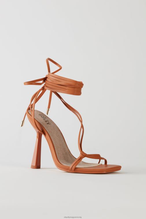 nők Oh Polly Cser pakolás alatt műbőr fűzős sarkú 6F8P8834