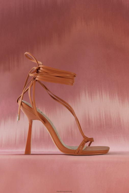 nők Oh Polly Cser pakolás alatt műbőr fűzős sarkú 6F8P8834