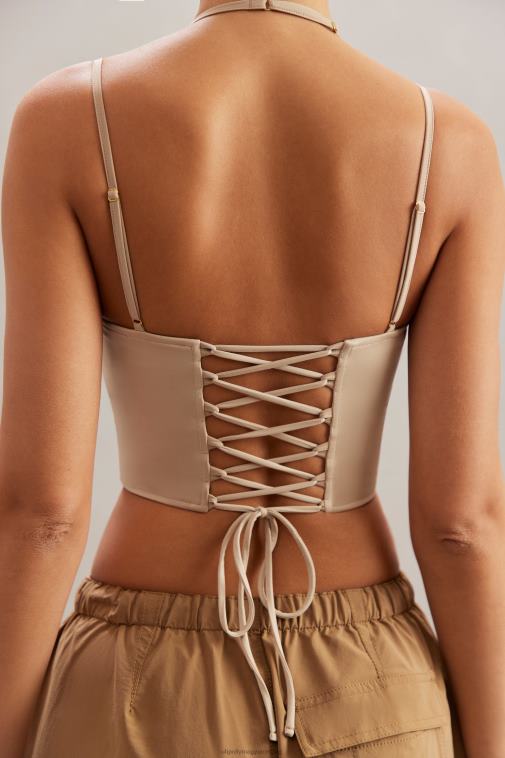 nők Oh Polly kő centaine szögletes nyakú fűző felső 6F8P8609