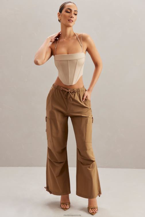 nők Oh Polly kő centaine szögletes nyakú fűző felső 6F8P8609