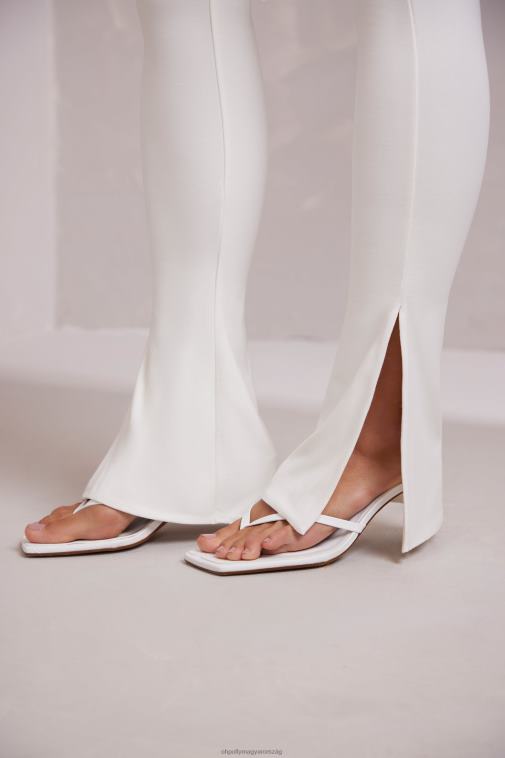 nők Oh Polly fehér keava kötőfék nyakú merülőnadrág 6F8P8748