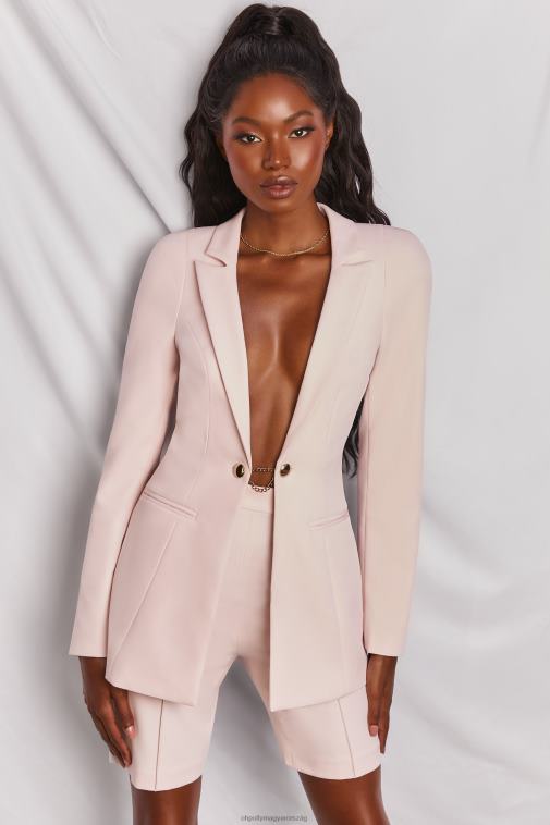 nők Oh Polly rózsaszín városi slicker öltöny kerékpáros rövidnadrág 6F8P8829