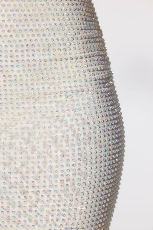 nők Oh Polly elefántcsont Daleyza díszítésű pánt nélküli estélyi 6F8P825