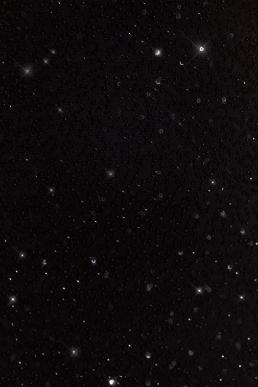 nők Oh Polly fekete szicíliai díszítésű, magas nyakú kulcslyukú kivágott estélyi ruha 6F8P812