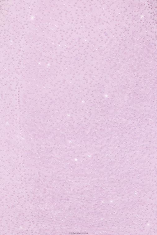 nők Oh Polly halványlila Velence díszített merülő kötőfék nyakú midaxi ruha 6F8P87