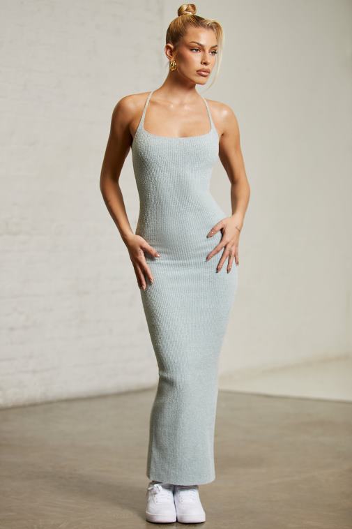 nők Oh Polly menta Stassie alacsony hátú maxi ruha 6F8P8101