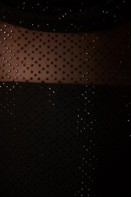 nők Oh Polly fekete rancho délibáb díszített burkolatú miniruha 6F8P870