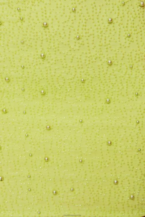 nők Oh Polly mész st tropez kötőfék nyakba kivágott mini ruha 6F8P8176